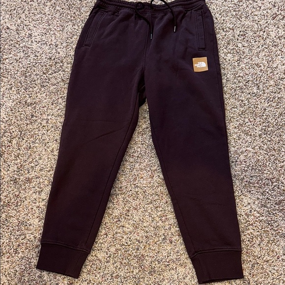 The North Face Men’s Dark Brown Fleece Joggers Size M - Picture 4 of 7